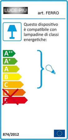 Piantana-classica-Luce-Più-FERRO-FE401-E27-LED-ferro-tessuto-lampada-terra