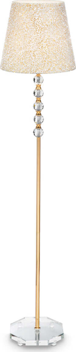Piantana-Classica-Queen-Metallo-Oro-1-Luce-E27