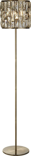 Piantana-Classico-Gioiello-Acciaio-Ottone-Vetro-1-Luce-E27
