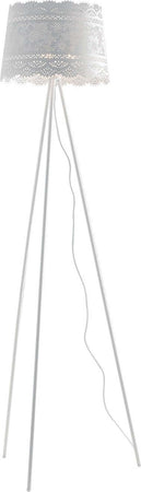 Piantana Cluny Bianco 3Xe14 40X168Cm Illuminazione/Illuminazione per interni/Lampade/Lampade da terra Led Mall Home - Napoli, Commerciovirtuoso.it