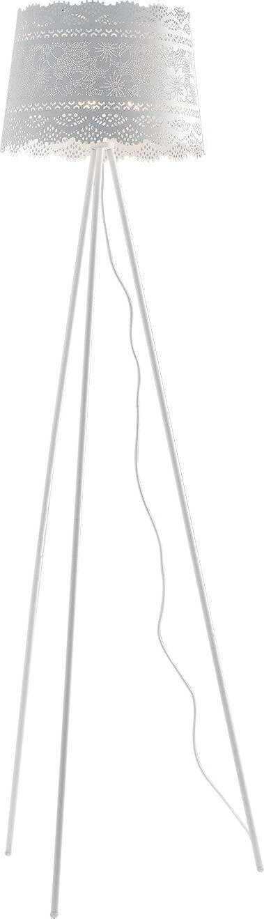 Piantana Cluny Bianco 3Xe14 40X168Cm Illuminazione/Illuminazione per interni/Lampade/Lampade da terra Led Mall Home - Napoli, Commerciovirtuoso.it