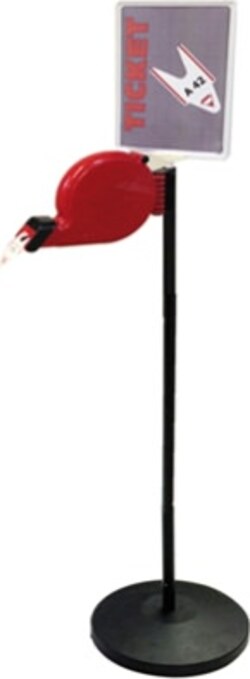 Piantana con dispenser per elimina code - Printex Fai da te/Sicurezza e protezione/Attrezzature per sicurezza sul lavoro/Apparecchiature anticaduta/Corde e cordoni di contenimento Eurocartuccia - Pavullo, Commerciovirtuoso.it