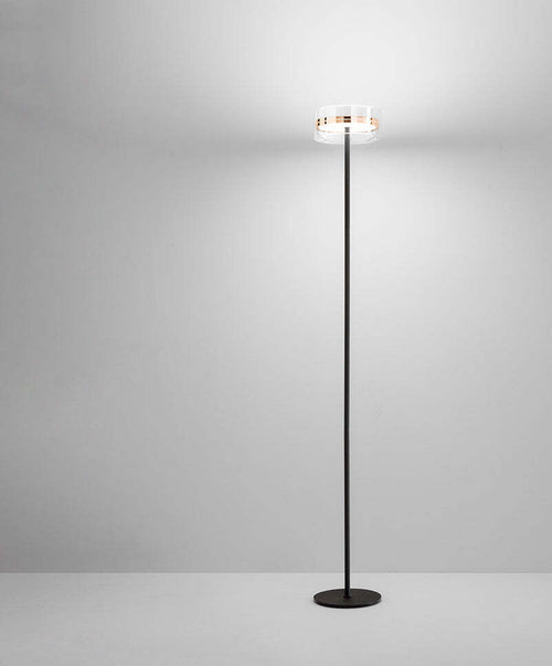 Piantana-Contemporanea-Aere-Metallo-Oro-Led-Integrato-20W