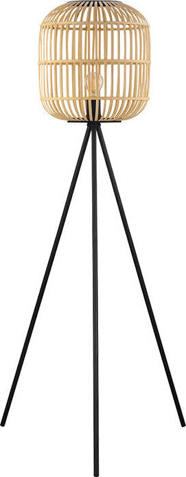 Piantana-Contemporanea-Bordesley-1-Luce-Acciaio-Nero