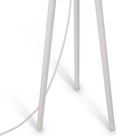 Piantana-Contemporanea-Calvin-Metallo-Bianco-1-Luce-Con-Diffusore-In-Tessuto