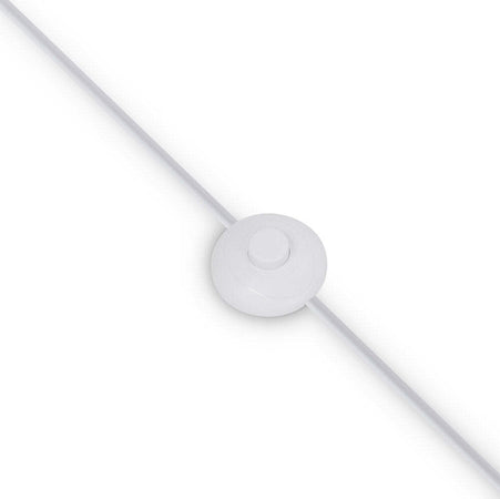 Piantana-Contemporanea-Calvin-Metallo-Bianco-1-Luce-Con-Diffusore-In-Tessuto