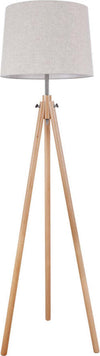 Piantana-Contemporanea-Calvin-Metallo-Marrone-1-Luce-Con-Diffusore-In-Tessuto