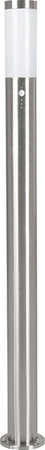 Piantana-Contemporanea-Da-Esterno-Helsinki-Alta-1-Luce-Acciaio-Grigio-Sensore