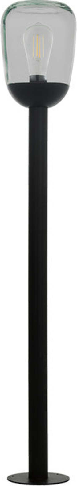 Piantana-Contemporanea-Donatori-1-Luce-Alluminio-Fuso-Nero