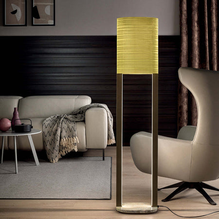 Piantana-Contemporanea-Ebe-Metallo-Marrone-E-Ottone-1-Luce