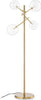 Piantana-Contemporanea-Equinoxe-Metallo-Ottone-4-Luci-2W-3000K-Luce-Calda