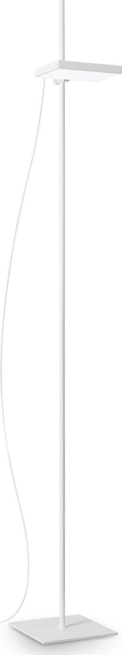 Piantana-Contemporanea-Lift-Metallo-Bianco-Led-Integrato-17W-3000K-Ip20