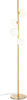 Piantana-Contemporanea-Perlage-Metallo-Ottone-4-Luci-G9-3W-3000K-Luce-Calda