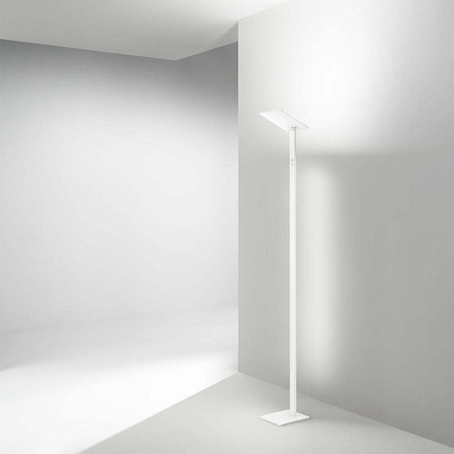 Piantana-Contemporanea-Quadra-Metallo-Bianco-Led-Integrato-24W