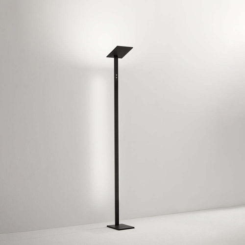 Piantana-Contemporanea-Quadra-Metallo-Nero-Led-Integrato-24W