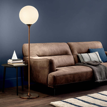 Piantana-Contemporanea-Tee-Metallo-Rame-Vetro-1-Luce