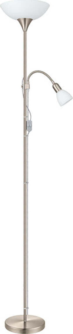 Piantana-Contemporanea-Up-2-2-Luci-Acciaio-Grigio