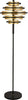 Piantana-Contemporaneo-Alveare-Acciaio-Nero-Alluminio-Ottone-Led-34W-2700K