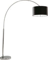 Piantana-Contemporaneo-Archi-Acciaio-Cromo-Tessuto-Bianco-1-Luce-E27