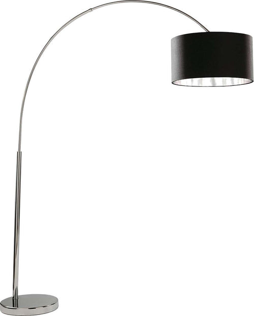 Piantana-Contemporaneo-Archi-Acciaio-Cromo-Tessuto-Bianco-1-Luce-E27