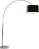 Piantana-Contemporaneo-Archi-Acciaio-Cromo-Tessuto-Bianco-1-Luce-E27