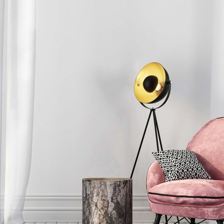 Piantana-Contemporaneo-Blink-Acciaio-Nero-Cromo-1-Luce-E27
