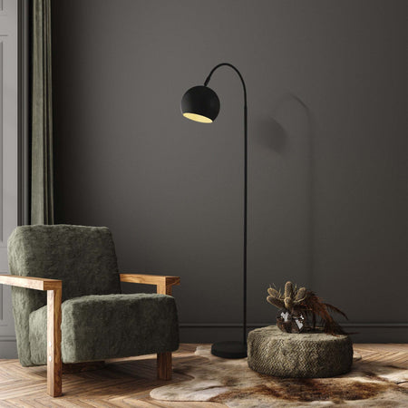 Piantana-Contemporaneo-Calunnia-Acciaio-Nero-1-Luce-E27