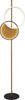 Piantana-Contemporaneo-Crosby-Acciaio-Nero-Policarbonato-Marrone-Led-28,13-3000K
