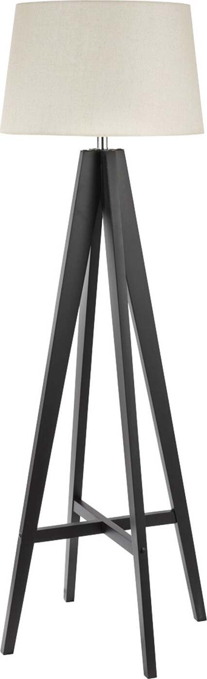 Piantana-Contemporaneo-Easel-Legno-Marrone-Tessuto-1-Luce-E27