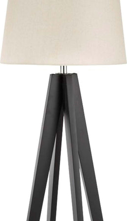 Piantana-Contemporaneo-Easel-Legno-Marrone-Tessuto-1-Luce-E27