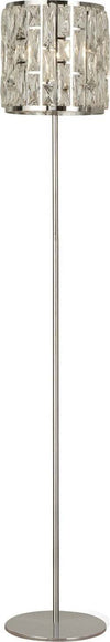 Piantana-Contemporaneo-Gioiello-Acciaio-Cromo-Cristallo-Trasparente-1-Luce-E27