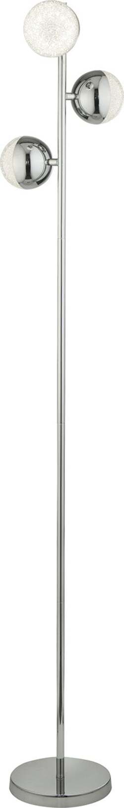 Piantana-Contemporaneo-Marmi-Acciaio-Cromo-Vetro-Trasparente-Led-16,49W-4000K