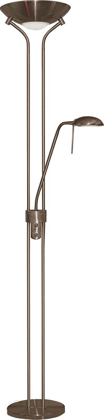 Piantana-Contemporaneo-Mother-Child-Acciaio-Adjustable-Vetro-1-Luce-R7S
