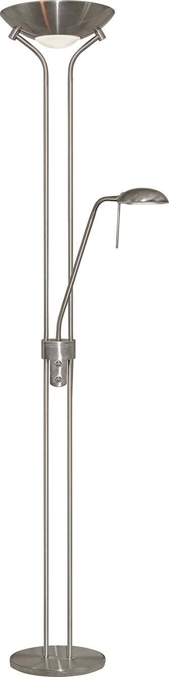 Piantana-Contemporaneo-Mother-Child-Acciaio-Argento-Vetro-Trasparente-1-Luce-R7S
