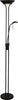 Piantana-Contemporaneo-Mother-Child-Acciaio-Nero-Vetro-Led-15,41W-3000K