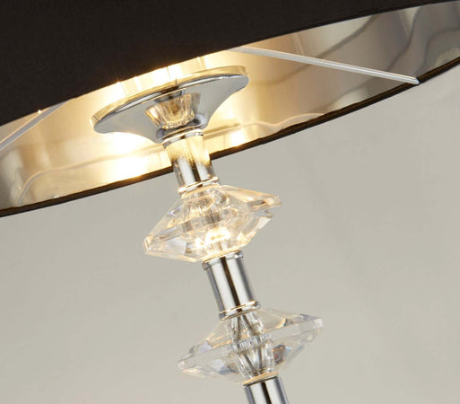 Piantana-Contemporaneo-Ontario-Acciaio-Cromo-Tessuto-Trasparente-1-Luce-E27