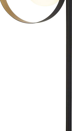 Piantana-Contemporaneo-Orbitale-Acciaio-Nero-Vetro-Oro-1-Luce-G9
