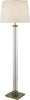 Piantana-Contemporaneo-Pedestal-Acciaio-Adjustable-Vetro-Trasparente-1-Luce-E27