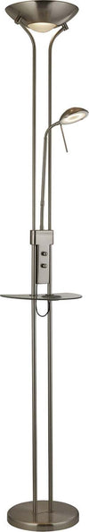 Piantana-Contemporaneo-Senza-Fili-Acciaio-Cromo-Vetro-Trasp-Led-22,4W-3000K