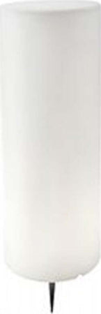 Piantana-Da-Esterno-Contemp.-Roller-Termoplastica-E-Porcellana-Bianco-1-Luce-E27