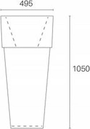Piantana-Da-Esterno-Moderna-Lounge-Termoplastica-E-Porcellana-Bianco-1-Luce-E27