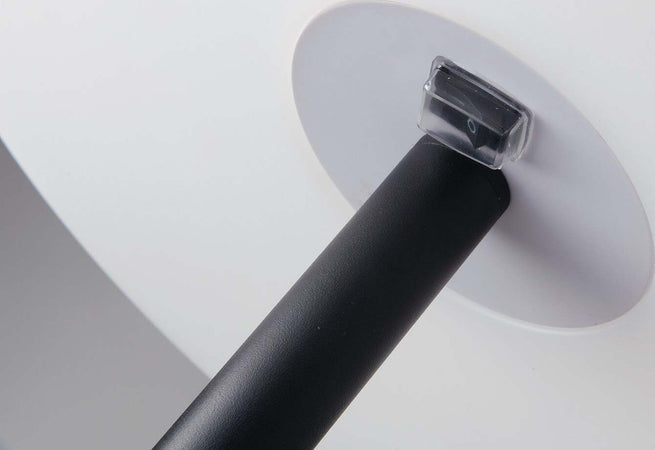 Piantana Da Giardino Geco Antracite/Bianca 1Xe27 Ip65 34X153Cm Cavo 250Cm Illuminazione/Illuminazione per interni/Lampade/Lampade da terra Led Mall Home - Napoli, Commerciovirtuoso.it