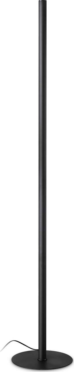 Piantana-Da-Terra-Contemporanea-Look-Alluminio-Nero-Led-24W-3000K-Ip20