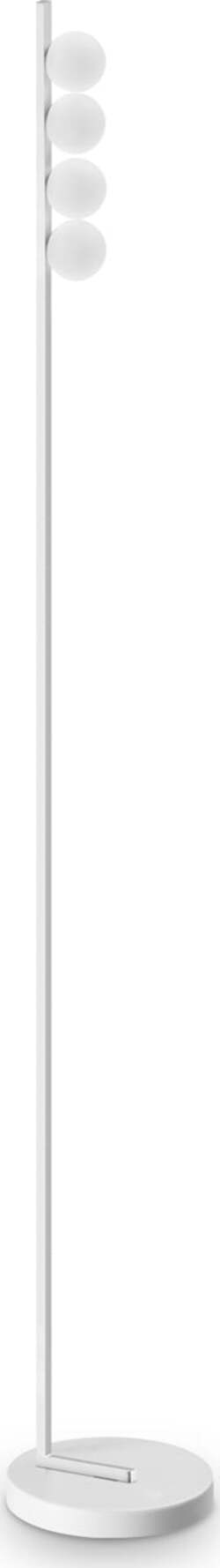 Piantana-Da-Terra-Contemporanea-Ping-Pong-Metallo-Bianco-Led-12W-3000K-Ip20