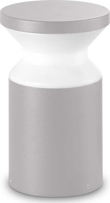 Piantana-Da-Terra-Contemporanea-Torre-Alluminio-Grigio-1-Luce-E27-15W-Ip44