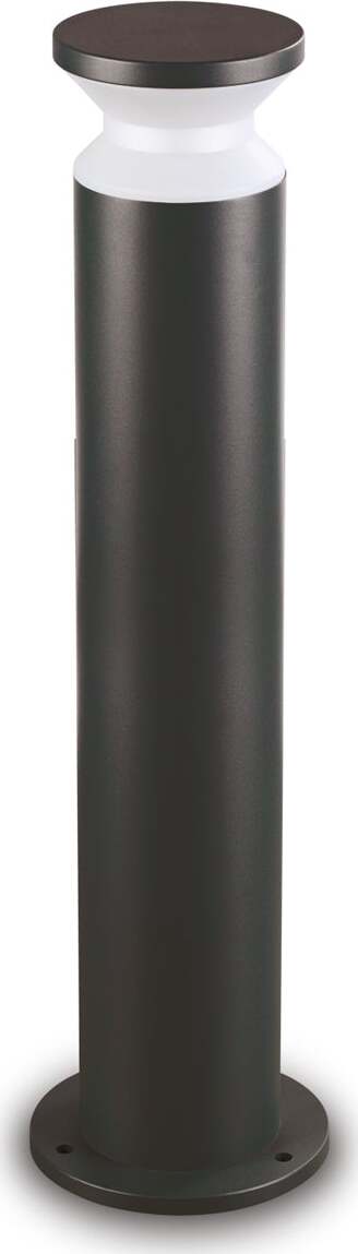 Piantana-Da-Terra-Contemporaneo-Torre-Alluminio-Nero-1-Luce-E27-15W-Ip44