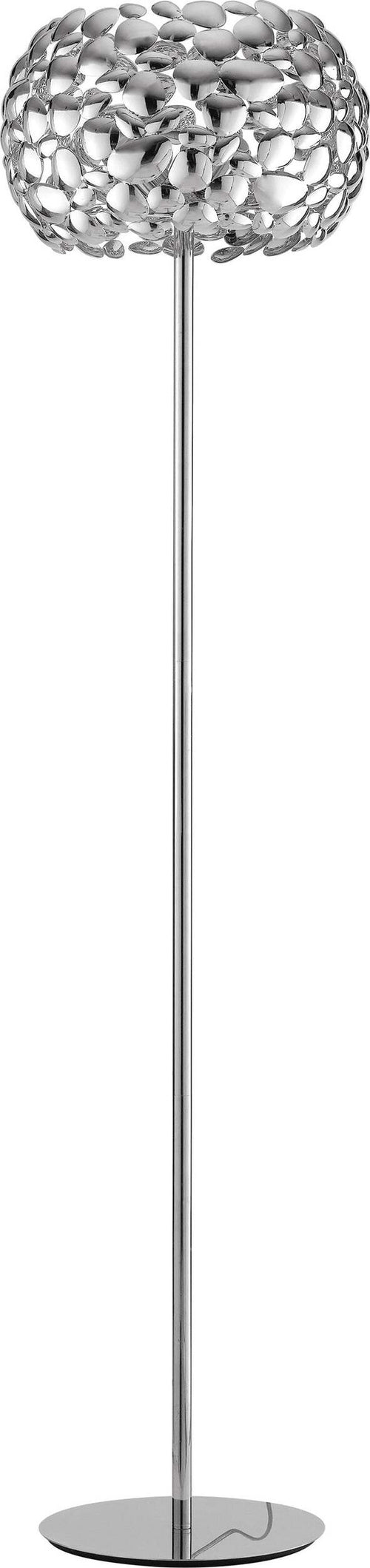 Piantana Dioniso Cromo 3Xe27 40X163Cm Illuminazione/Illuminazione per interni/Lampade/Lampade da terra Led Mall Home - Napoli, Commerciovirtuoso.it