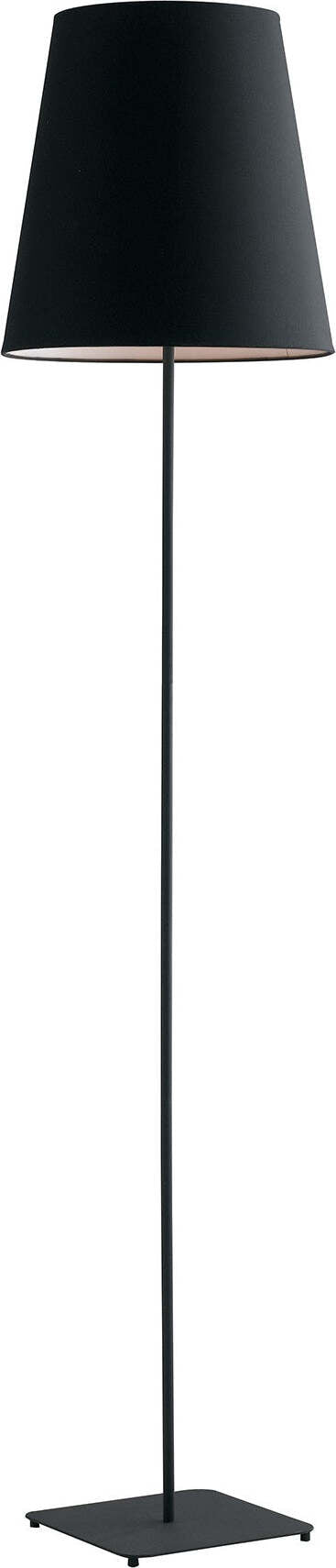 Piantana Elvis Nera 1Xe27 34X155Cm Illuminazione/Illuminazione per interni/Lampade/Lampade da terra Led Mall Home - Napoli, Commerciovirtuoso.it