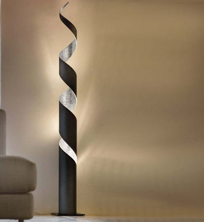 Piantana-Fratelli-Braga-TRUCIOLO-2084-T-LED-dimmerabile-metallo-lampada-terra