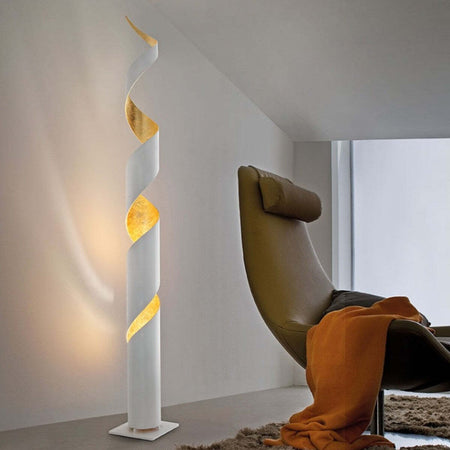Piantana-Fratelli-Braga-TRUCIOLO-2084-T-LED-dimmerabile-metallo-lampada-terra